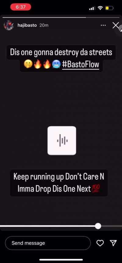 &ldquo;we will tell what up before u die just like&hellip;&rdquo;