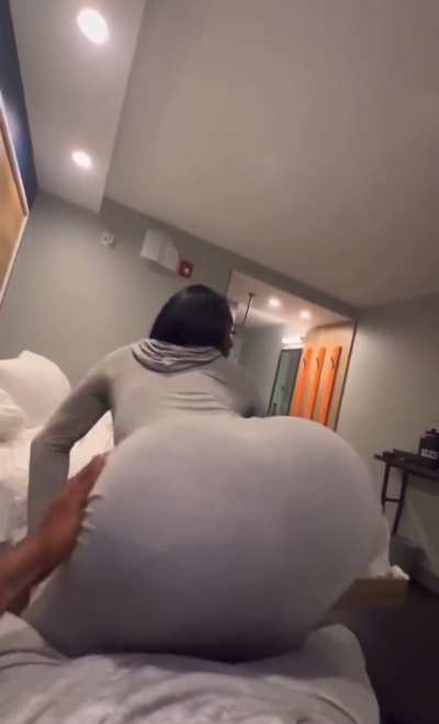 When I find an ass like this to sit on me it&rsquo;s over!