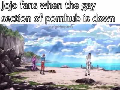 Jojo fans be like: