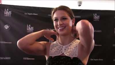 Melissa Benoist and her hot arms