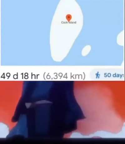 Cock and Balls island