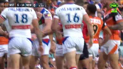 Doueihi fakes a cramp. Gamble does what Gamble does.