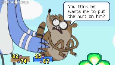 Mordecai &amp;amp; Rigby: Regularstar Show by &Uuml;ltra