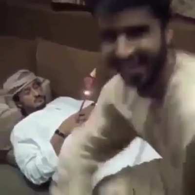 What a way to wake someone up