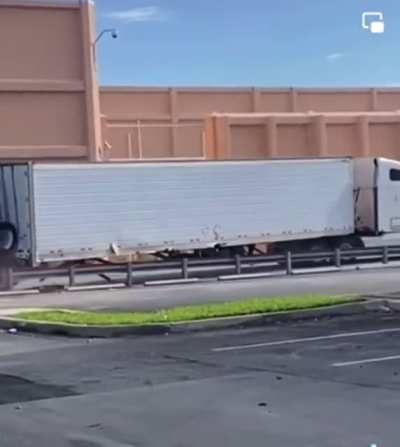Lorry vs Bollard .