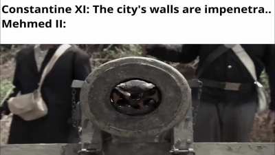 Haha metal tube goes brrr