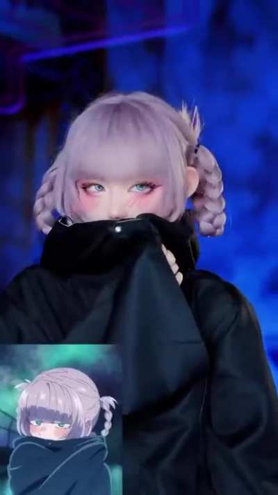 A cosplay that is too accurate it becomes uncanny