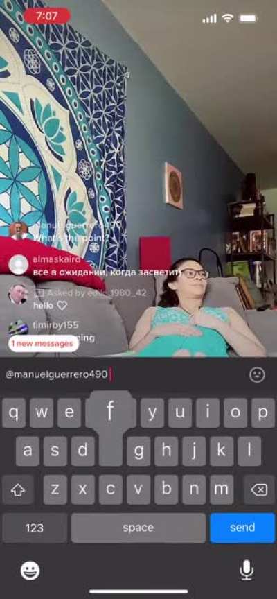 Another foot live