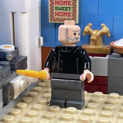 put the fork away waltuh (in Lego)