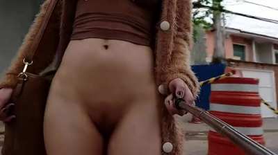 Bottomless in public