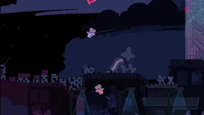Actual anime fight