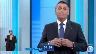 Ato falho do Bolsonaro ontem no debate + Curb Your Enthusiasm