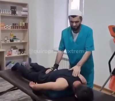 This Chiropractor got no chill