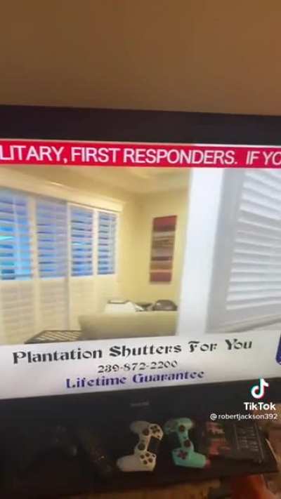 Plantation Shutters Ad