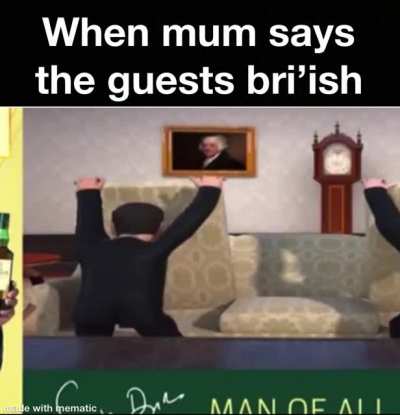 NOT THE BRI&rsquo;ISH