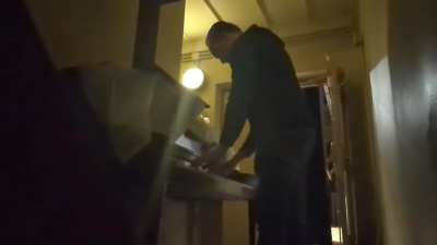 When you find a janky old piano in a janky old auditorium, play a janky version of The Frail