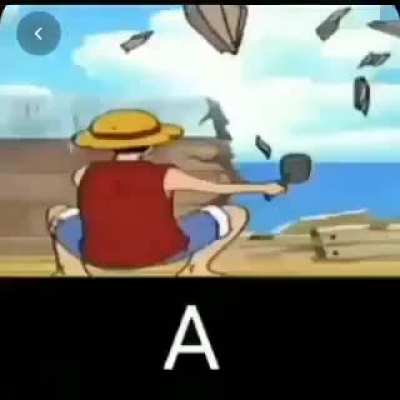 Luffy being Luffy