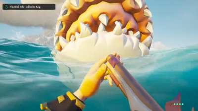 I got munched on by the meg