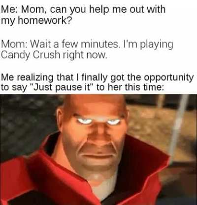 I've been waiting so long for the tables to turn