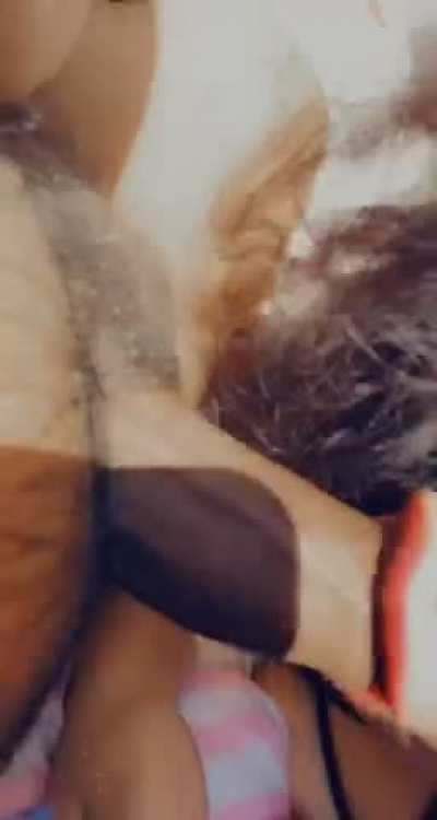 Do I look like an obedient slut😉 with a brown cock in my mouth??😈💕[OC][F]