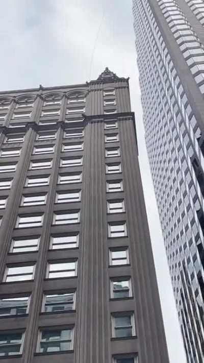 Window washers in a bind