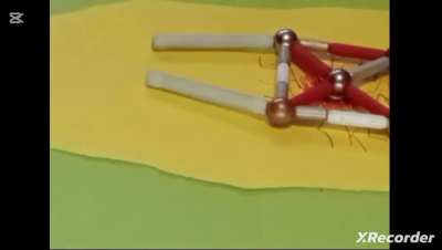 my new stop motion "The robo-pinguine and his magnet spaceship