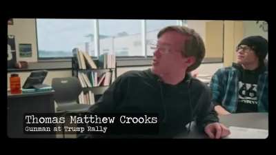 Trump Rally Gunman - Thomas Matthew Crooks - in BlackRock Promotional Video