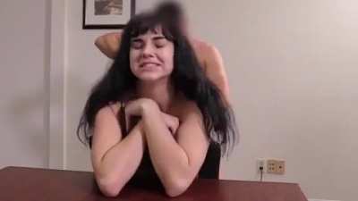She tries anal for the first time