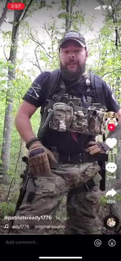 "Patriot" threatening to come after BLM because there is no election this year.