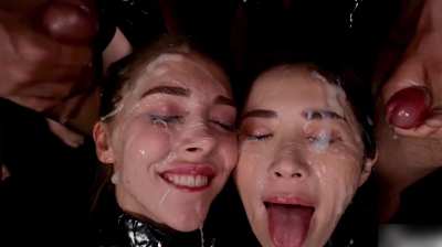 2 ladies getting baby gravy 💦💦