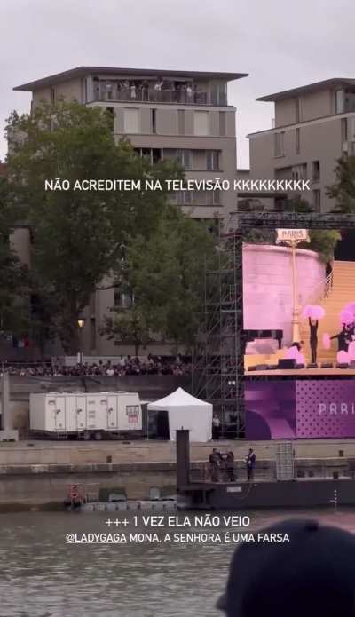 Lady Gaga&rsquo;s &ldquo;live&rdquo; performance at the Olympics 