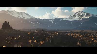 I made Whiterun in Unreal Engine 5 &ndash; going for a more realistic vibe and (somewhat) lore-accurate scale...