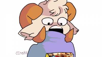 He just saw alvin and the chipmunks 2 (animation not by me but by cchalkk on youtube)