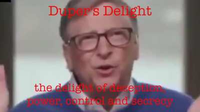 This is the real conspiracy: Bill Gates - Duper's Delight 🤔