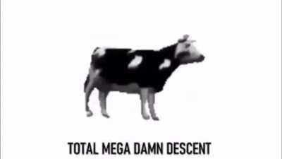 Happy cow dance