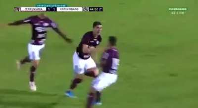 Gol Xand&atilde;o, Ferroviaria vs Corinthians