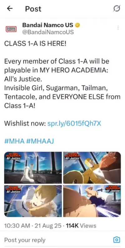 Sir, Lex Luthor meme has hit the MHA fandom.