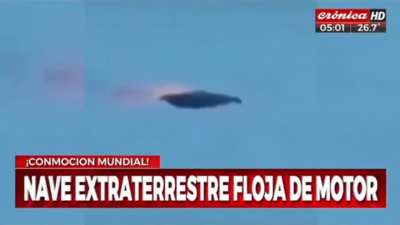 Los yankees asustados por los ovnis... mientras tanto Cr&oacute;nica: