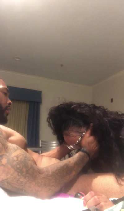 Balls Deep Blowjob Deepthroat Ebony Throat Fuck Porn GIF by kurtisblow1985