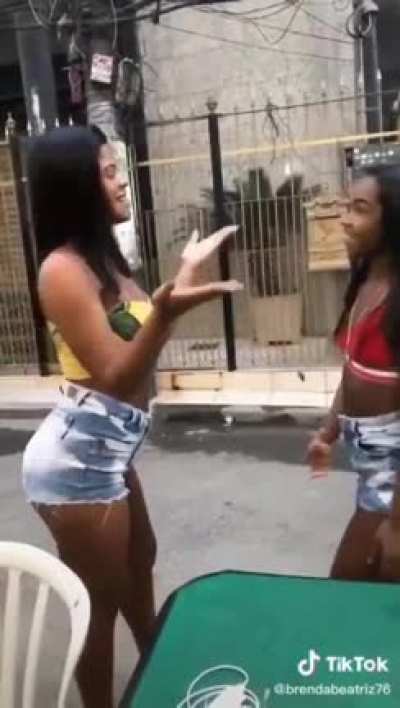 The exiles Rivegina and YasuHoe fighting over the elder's death