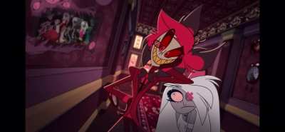 In this scene right here. I can&rsquo;t tell if Alastor is saying &ldquo;Lacking&rdquo; or &ldquo;Fucking&rdquo; like, you can see the mouth movement which means he&rsquo;s saying lacking but I keep hearing him say fucking. Plus if you put on the captions it&rsquo;s like &ldquo;My work became Montaigne