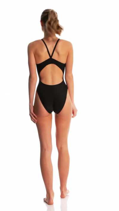 Lifeguard Black One Piece
