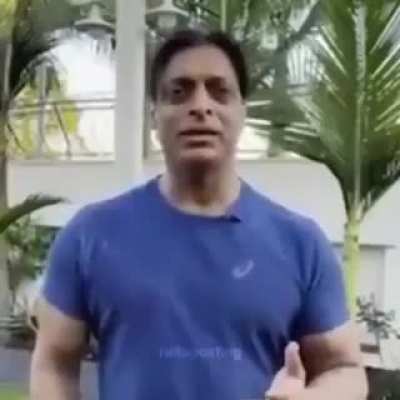 "The greatest cunt on this planet" - Shoaib Akhtar