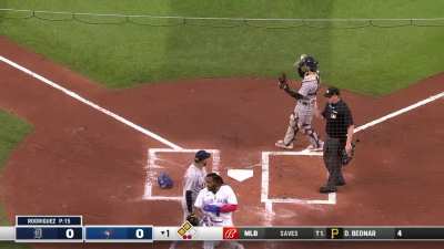 [Highlight] [Highlight] Matt Vierling and Nick Maton execute a textbook relay to gun Vlad Jr. at the plate