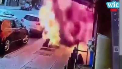 Sidewalks get hot during the summer