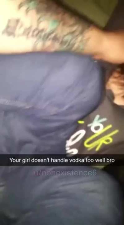 Vodka doesn&rsquo;t suit her..