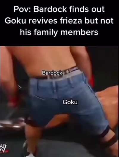 They always dissin bardock &eth;&shy;&eth;