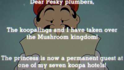 Mario and Luigi ~ in ~ "Pesky Plumbers!" (1934)