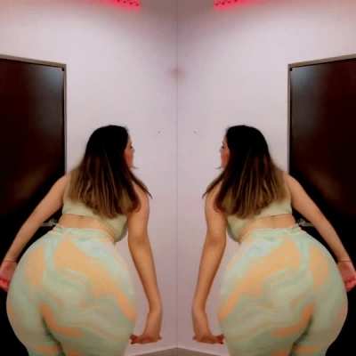 showing us the cake