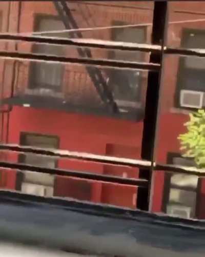 This why you don&rsquo;t fight on fire escapes